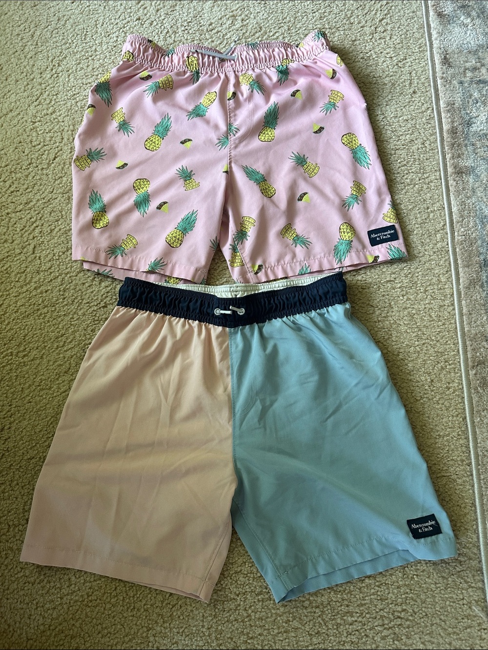 Abercrombie Boys Swim Shorts & Colorblock Pastel Trunks
